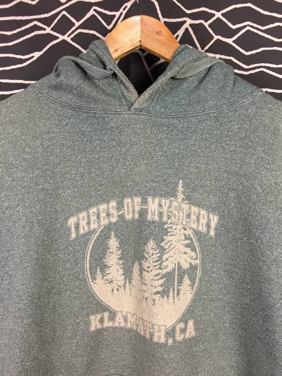 Vintage Trees of Mystery Klamath California Pullover Hoodie Size US XL / EU 56 / 4 - 4 Thumbnail