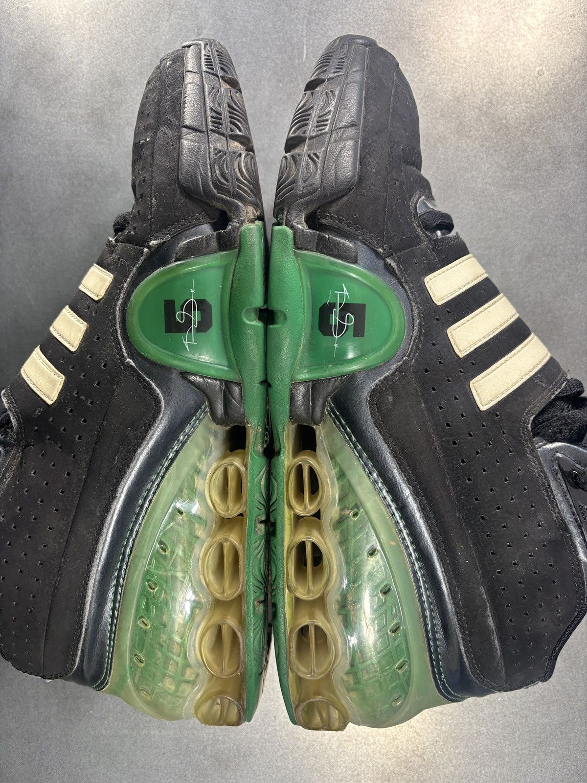 Adidas Kevin Garnett Adidas Bounce Commander KG TS 2008 Signature Size US 11 / EU 44 - 4 Thumbnail