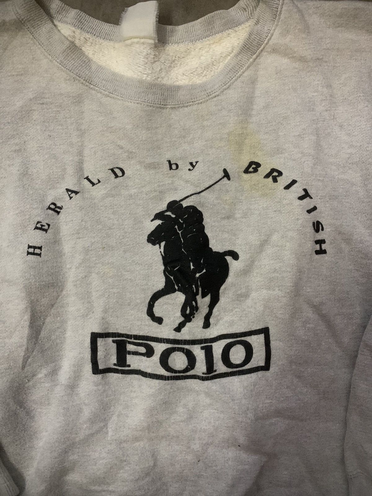 Polo Ralph Lauren Polo Herald By British Sweatshirt Size US L / EU 52-54 / 3 - 3 Thumbnail