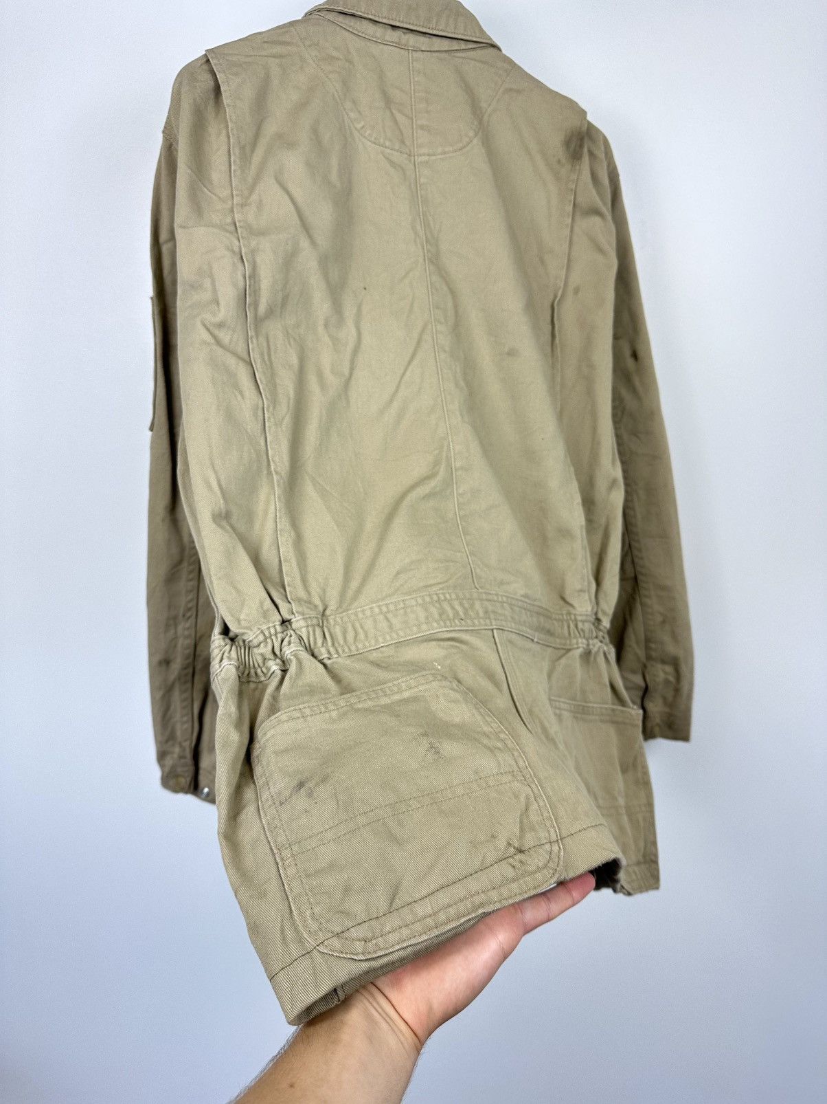 Carhartt Vintage Carhartt Flame Resistant Distressed Detroit Jacket Size US XL / EU 56 / 4 - 13 Thumbnail