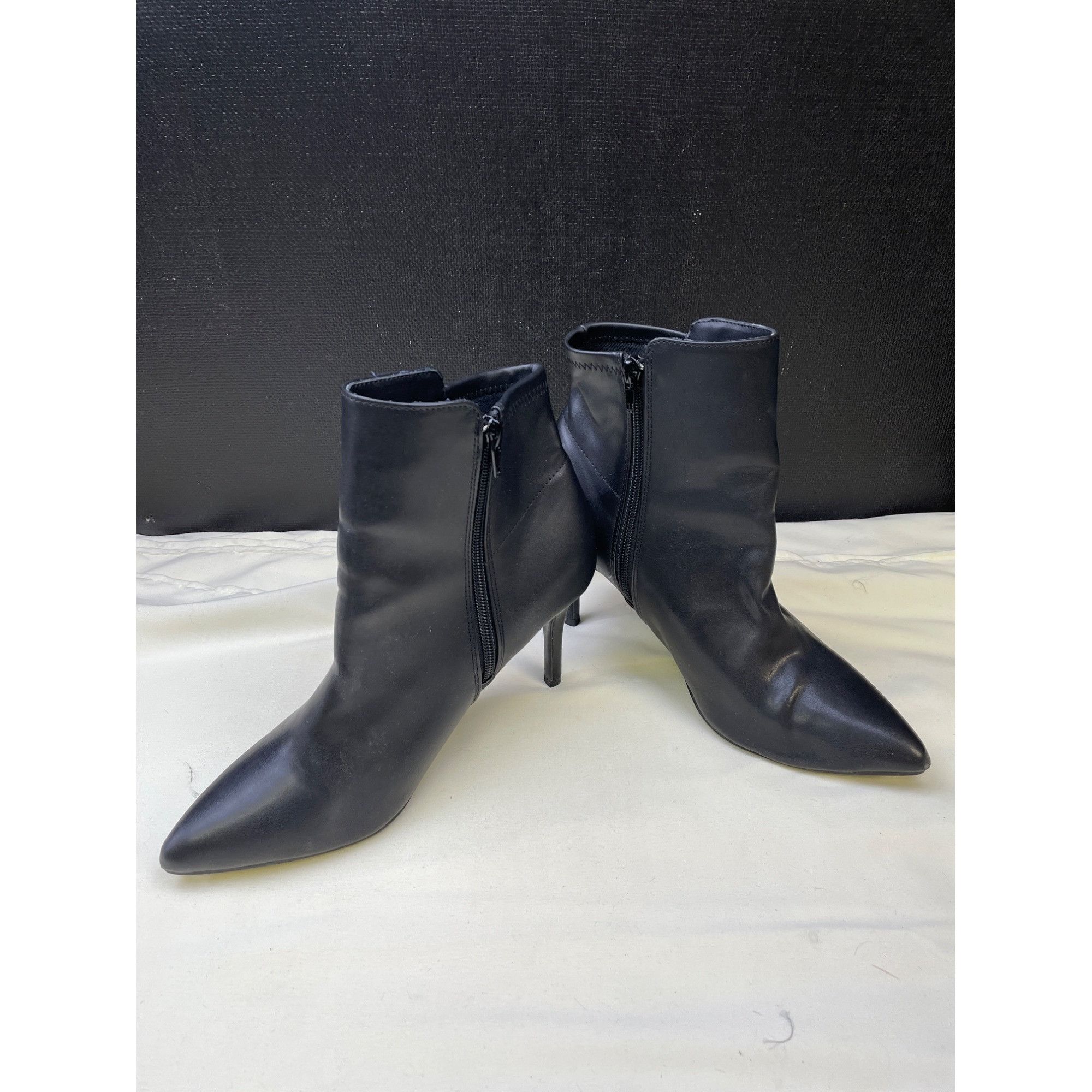 Other Zigisoho Womens Black Ankle Boots Shoes Heels Size 9 SKU 653 Size US 9 / IT 39 - 3 Thumbnail
