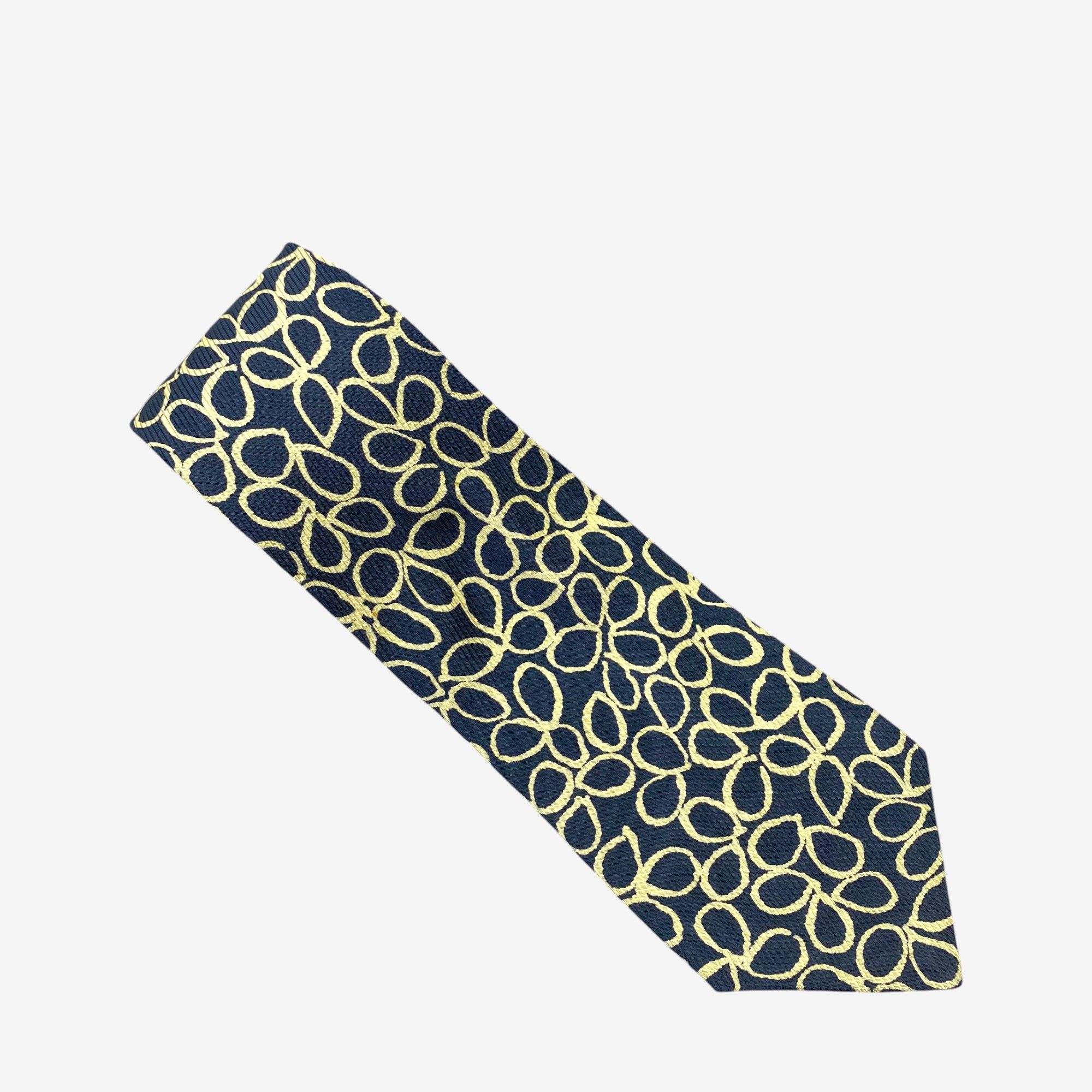 Borsalino Vintage Borsalino SILK Necktie Cravate Pure Silk Neck Tie Size ONE SIZE - 2 Thumbnail