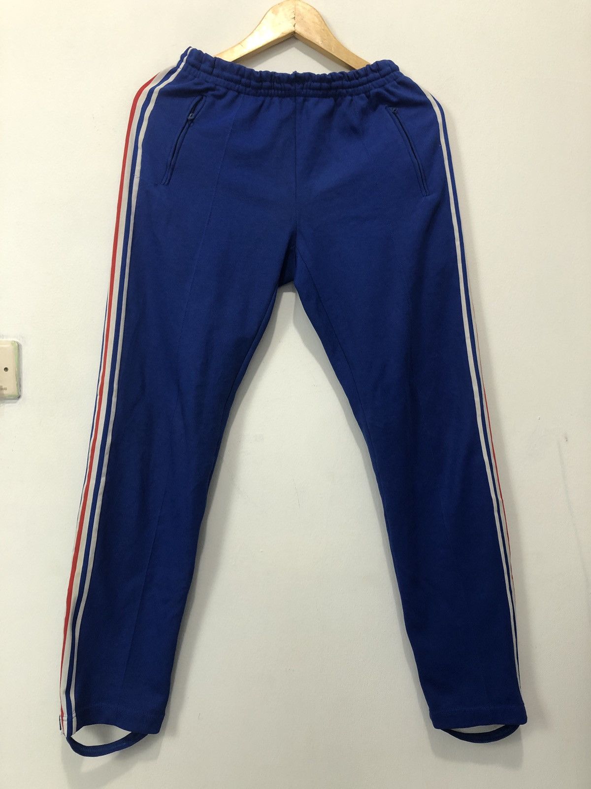 Adidas × Vintage Vintage 80s Adidas Ventex Track Pants Made in 