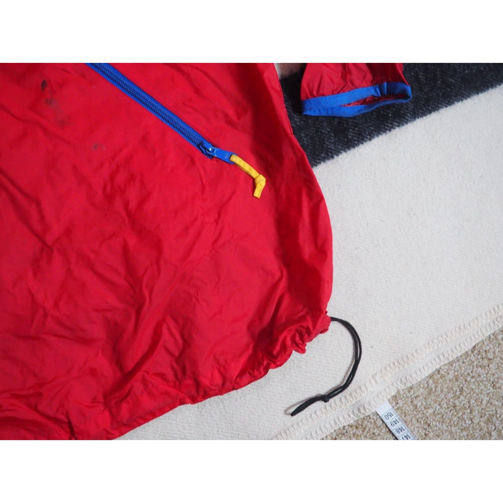 Sierra Designs VINTAGE Sierra Designs Jacket Windbreaker Outdoor Nylon Red XL Mens 90s 1/2 Zip Hooded Lightweight ZIP Edgy Size US XL / EU 56 / 4 - 6 Thumbnail