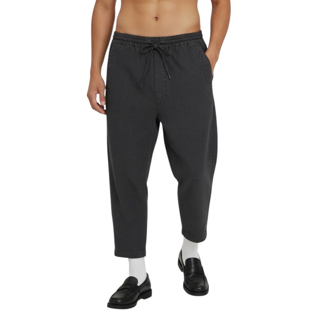 Chapter Chapter AW15 Drop Crotch Cropped Linen Jogger Pants Size 36 Size US 36 / EU 52 - 1 Thumbnail