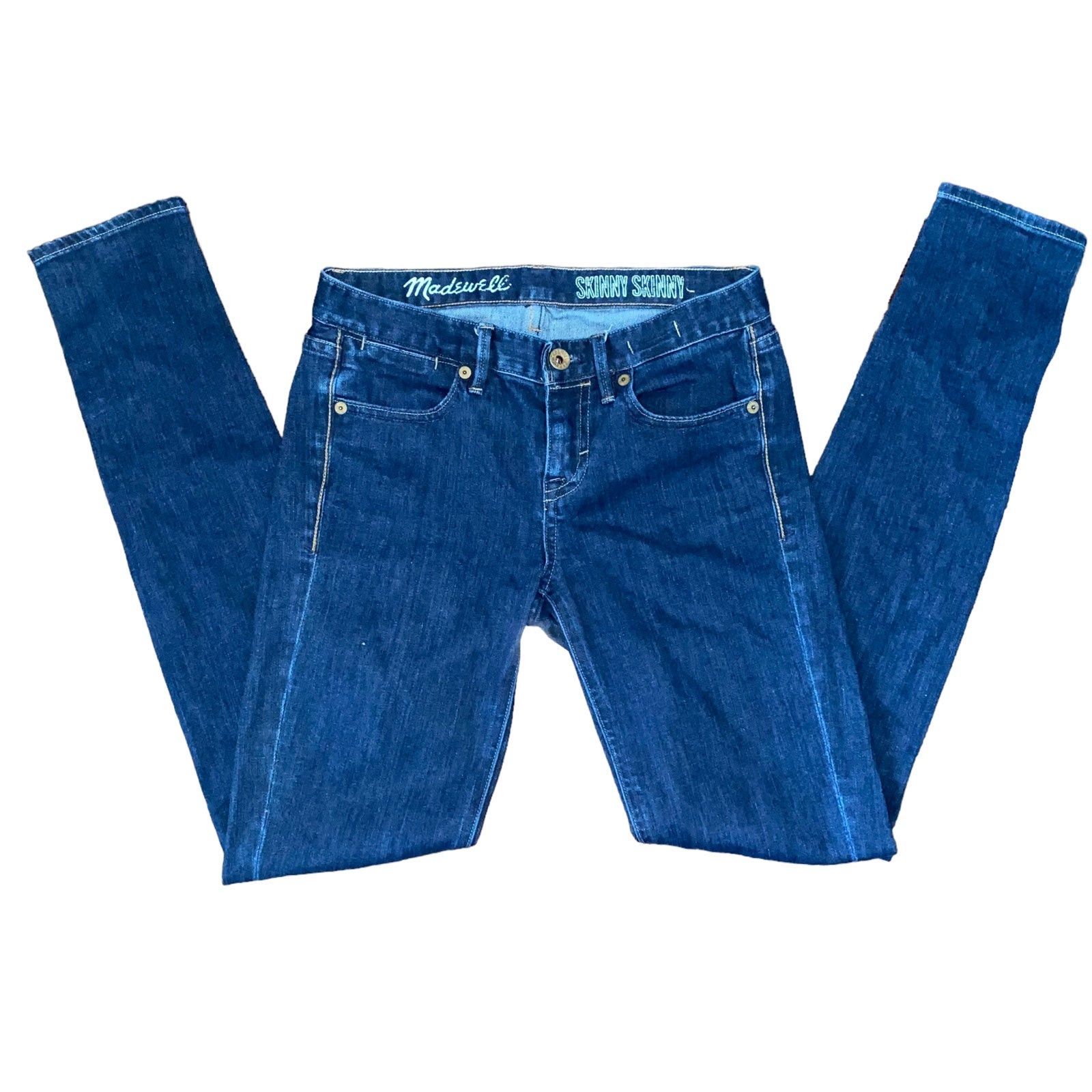 Madewell Madewell Skinny Skinny Jeans Size 25x32 Rise 8" Waist 14.5" Size 25" / US 0 / IT 36 - 1 Thumbnail
