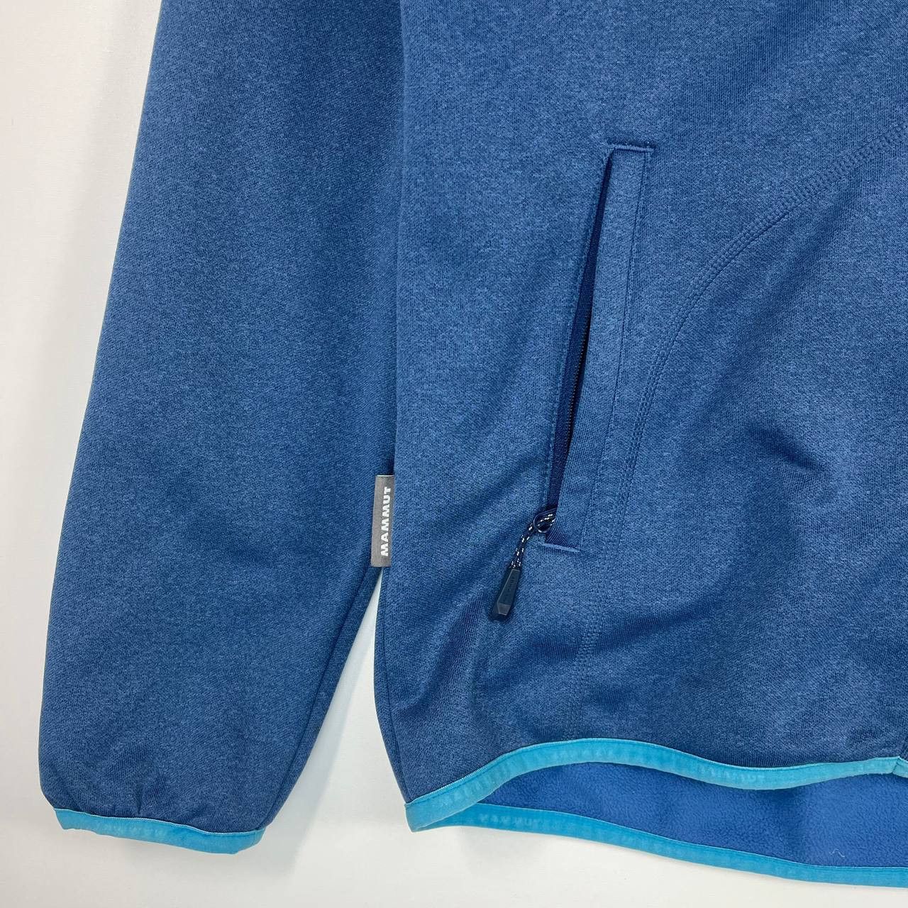 Mammut Mammut Blue Full-Zip Fleece Jacket Polartec Size M Size M / US 6-8 / IT 42-44 - 3 Thumbnail