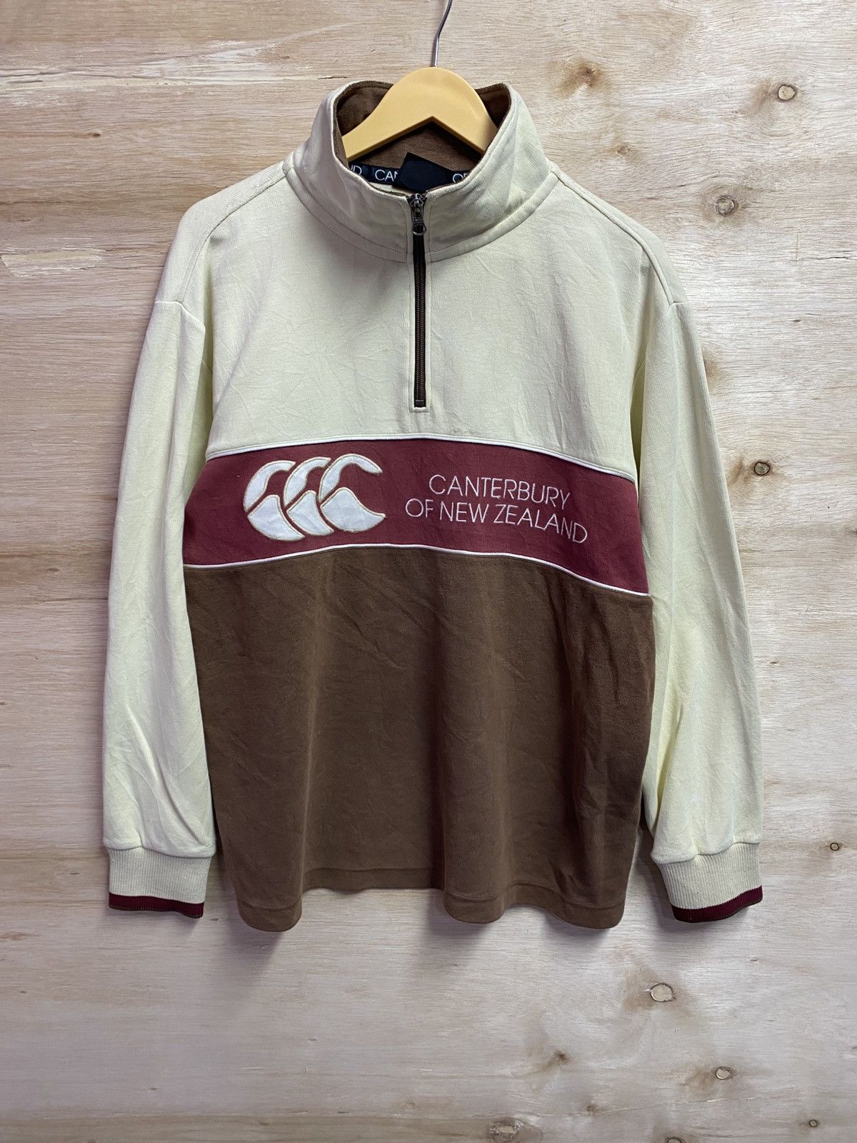 Canterbury of New Zealand vintage Canterbury of New Zealand half-zip pullover. Size US XL / EU 56 / 4 - 1 Thumbnail