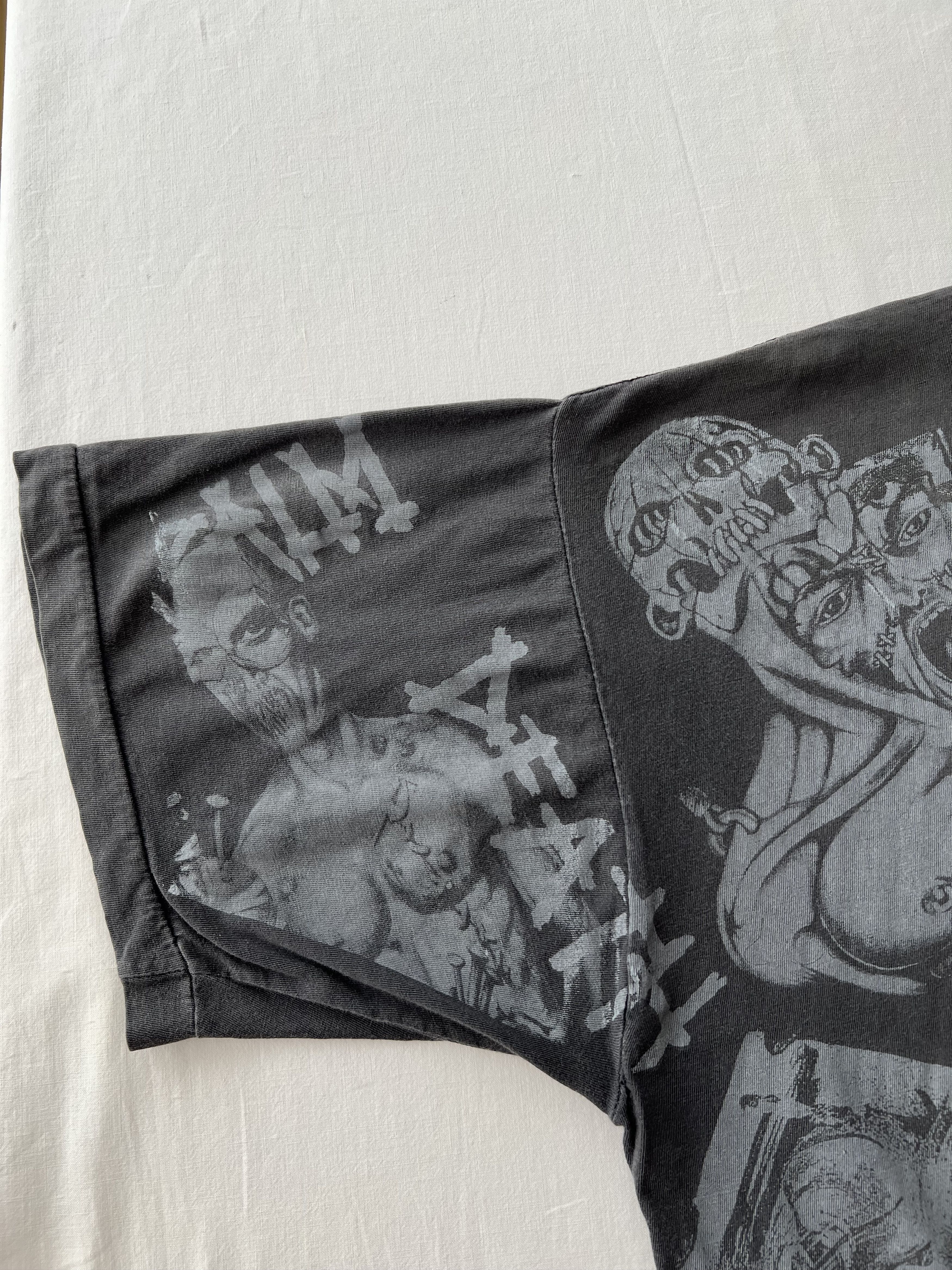 Band Tees Vintage 1994 Napalm Death European Tour AOP T-shirt Size US XL / EU 56 / 4 - 11 Thumbnail