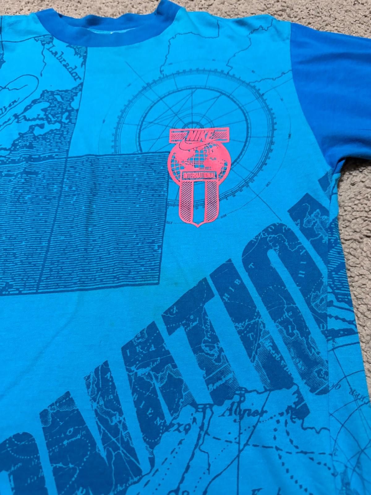 Nike Nike International 1991 Allover Print T-Shirt - M Size US M / EU 48-50 / 2 - 4 Thumbnail