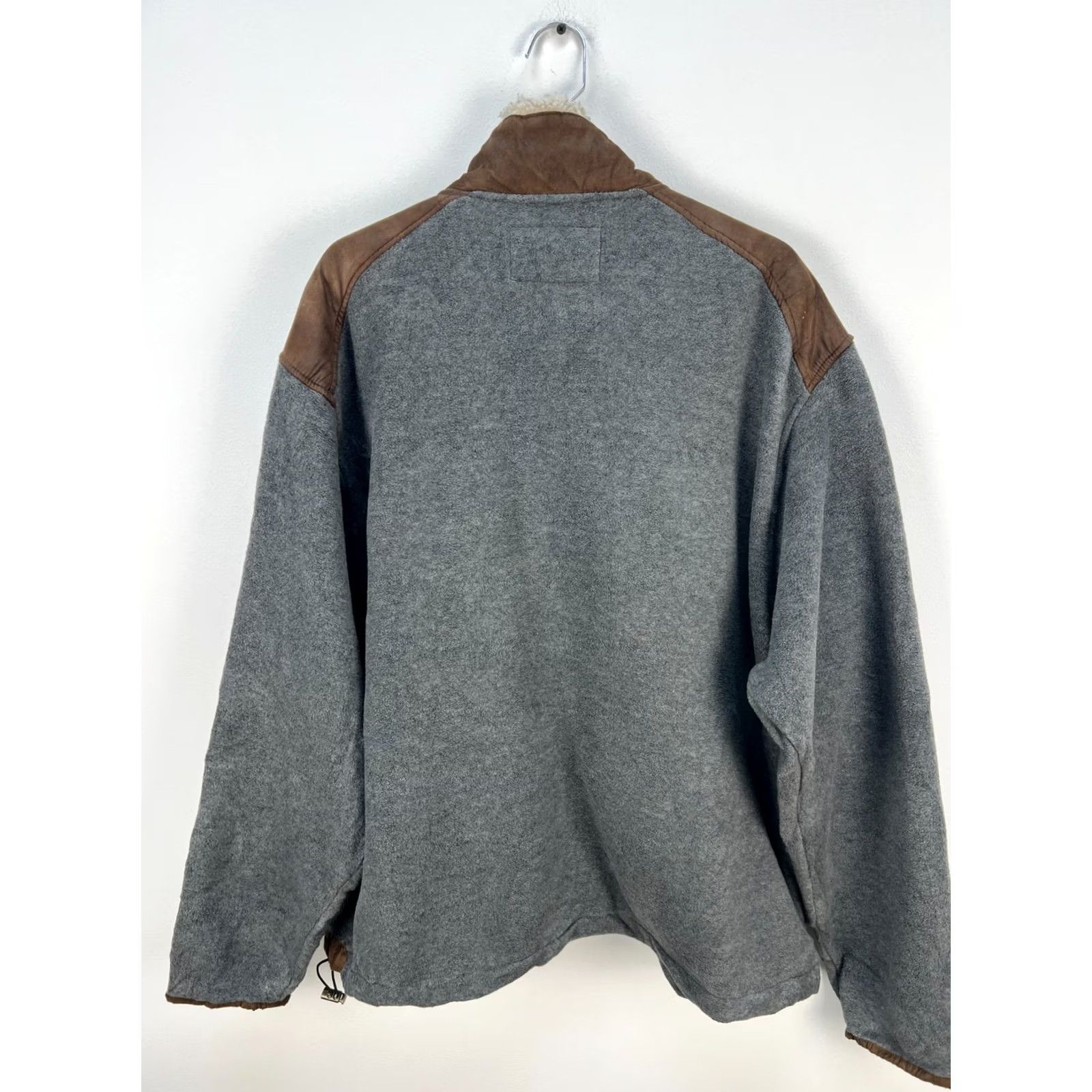 Orvis Orvis Jacket Mens 2XL Fleece Full Zip Gray Brown Outdoor Winter Fall Spring Casual Regular Fit Size US XXL / EU 58 / 5 - 3 Thumbnail