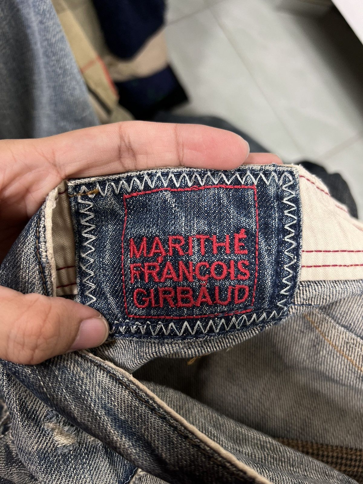 Marithe + Francois Girbaud 🔥 MARITHE FRANCOIS GIRBAUD TEQ DESIGN DENIM Size US 34 / EU 50 - 14 Thumbnail
