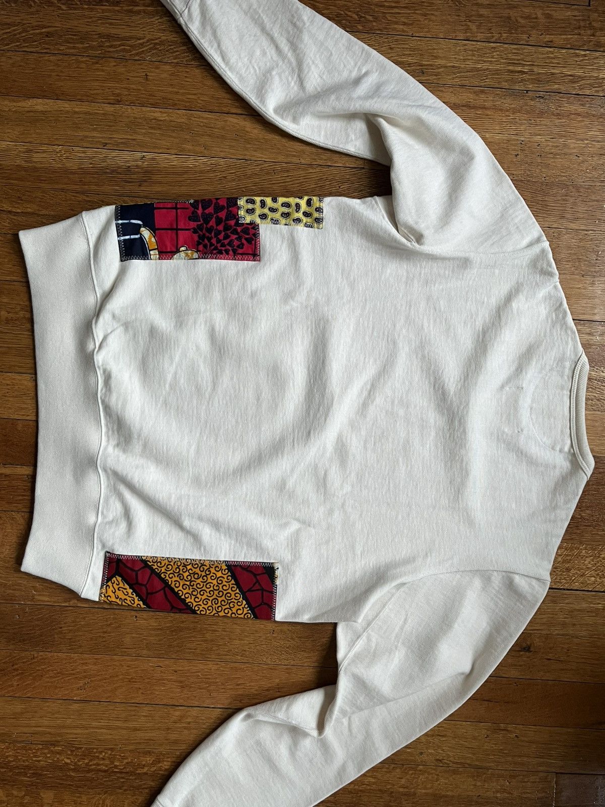 Junya Watanabe × Merz B. Schwanen EYE Junya Watanabe Man x Merz B. Schwanen patchwork crewneck Size US L / EU 52-54 / 3 - 6 Thumbnail