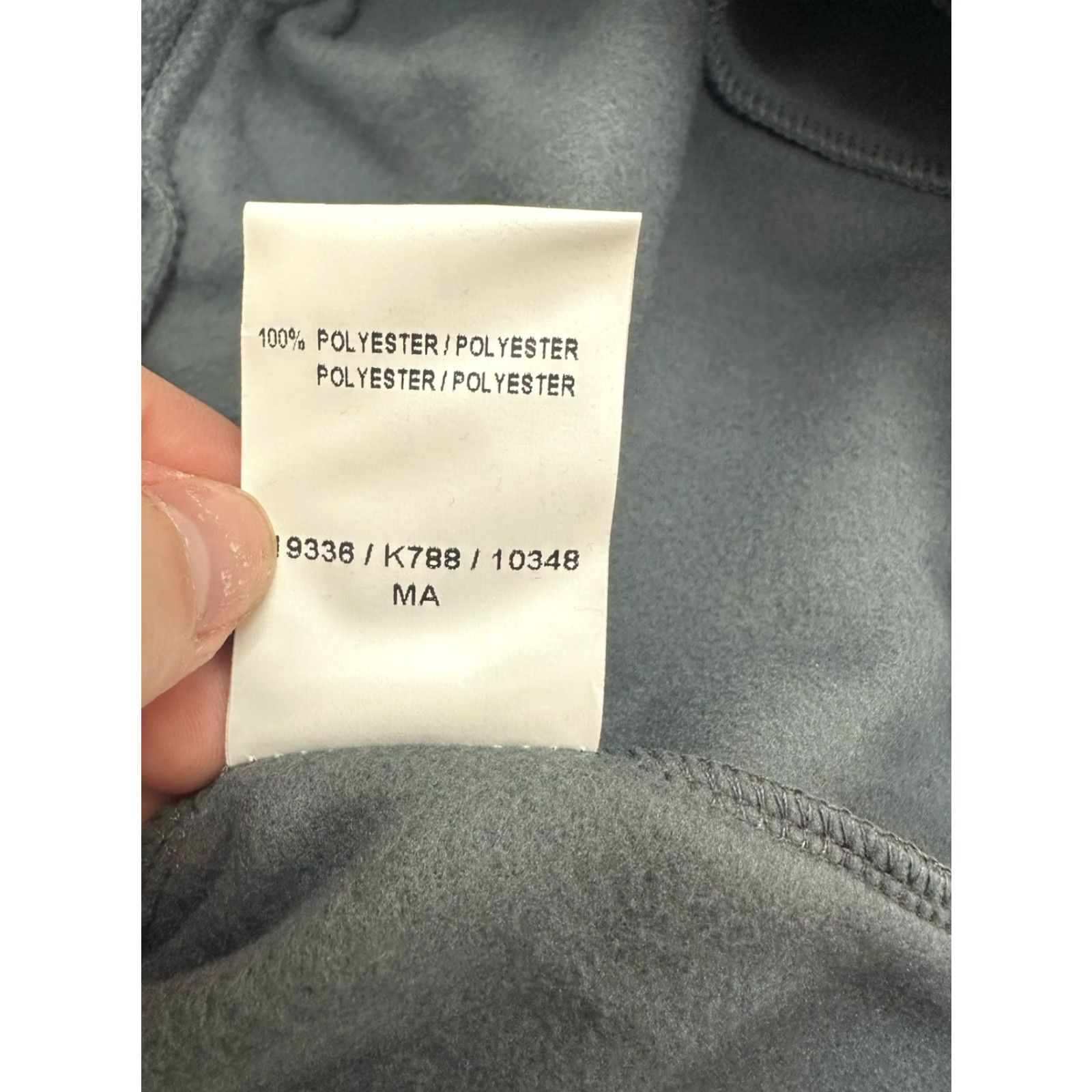 Vintage Damart Womens Pants Plus Size 18/20 Charcoal Gray Micro Fleece NWTs City Casual Size 42" / US 20 - 6 Thumbnail