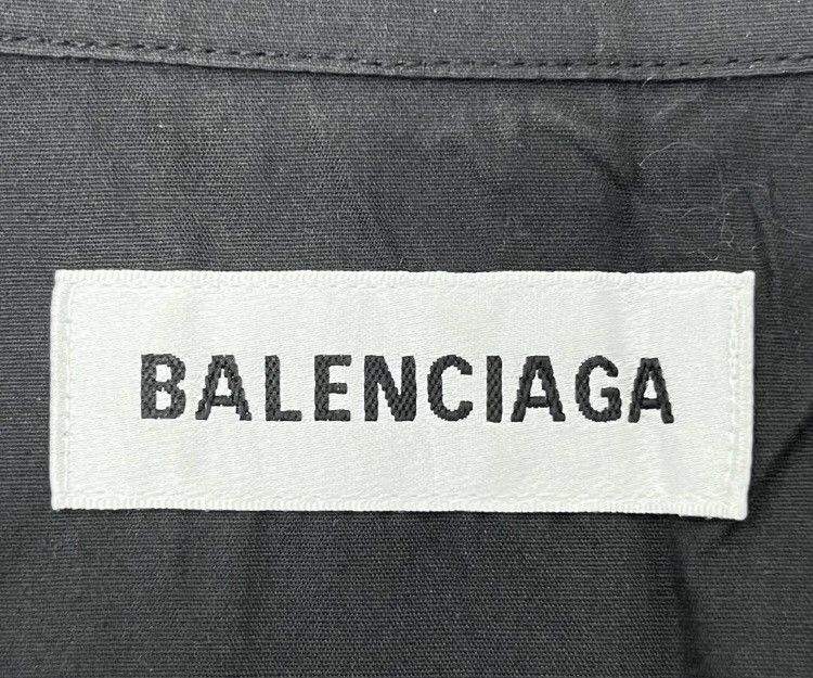 Balenciaga Balenciaga black long sleeved shirt2412-Nextarrow Size US S / EU 44-46 / 1 - 5 Thumbnail