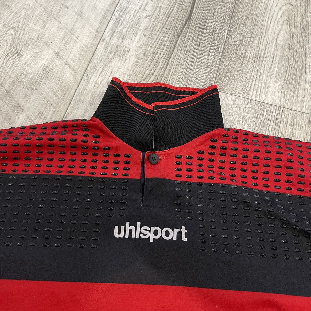 Vintage 90s uhlsport jersey vintage goalkeeper shirt west long yugos Size US S / EU 44-46 / 1 - 2 Thumbnail