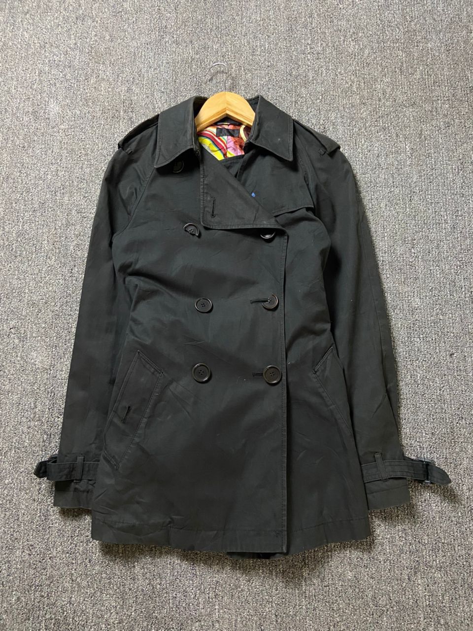 Paul Smith Black Label Double Breasted Coat (182)