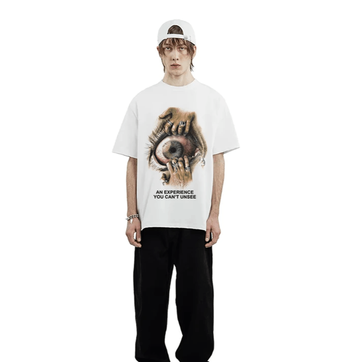 Vision Streetwear T-Shirt Hip Hop Eye Graphic Oversized Size US L / EU 52-54 / 3 - 3 Thumbnail