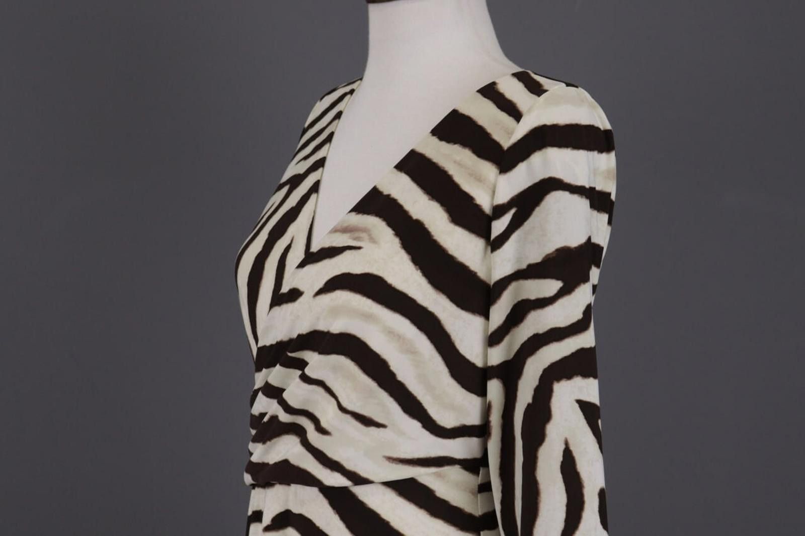 Lauren Ralph Lauren Ladies Ralph Lauren Animals Wrape Long Dress Size 10 Size L / US 10 / IT 46 - 11 Thumbnail