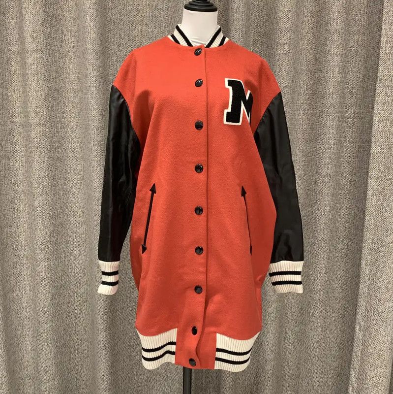 Moschino Moschino Red Wool Striped Jacket 0089 Size M / US 6-8 / IT 42-44 - 1 Thumbnail