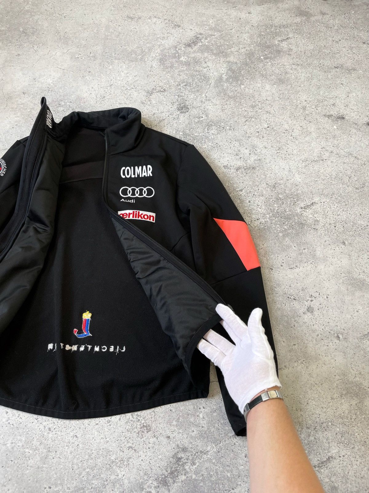 Audi Colmar Liechtenstein Ski Team Audi SoftShell Men's Jacket Size US S / EU 44-46 / 1 - 5 Thumbnail