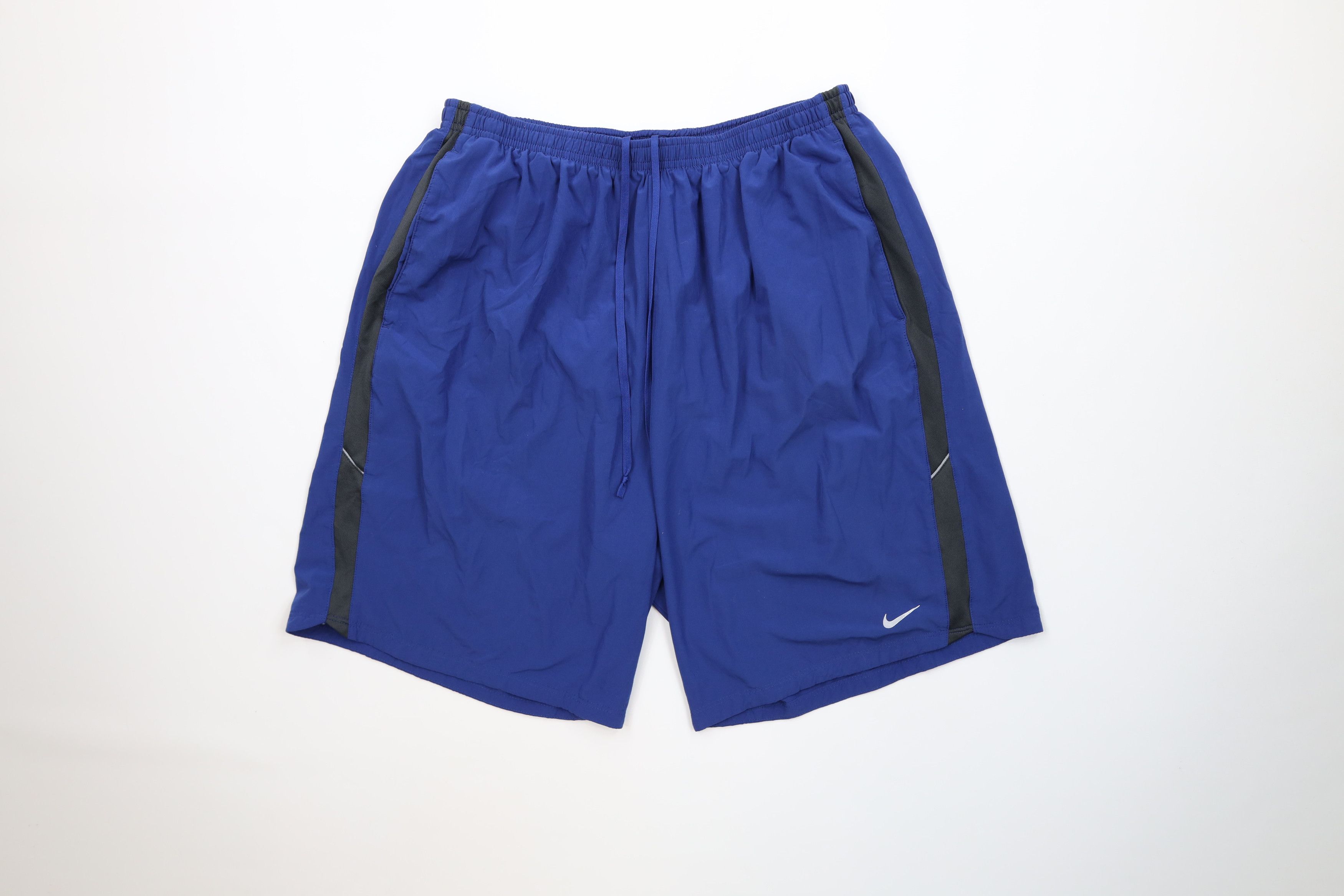 Nike Vintage Nike Mini Swoosh Reflective Lined Above Knee Shorts Size US 36 / EU 52 - 1 Thumbnail