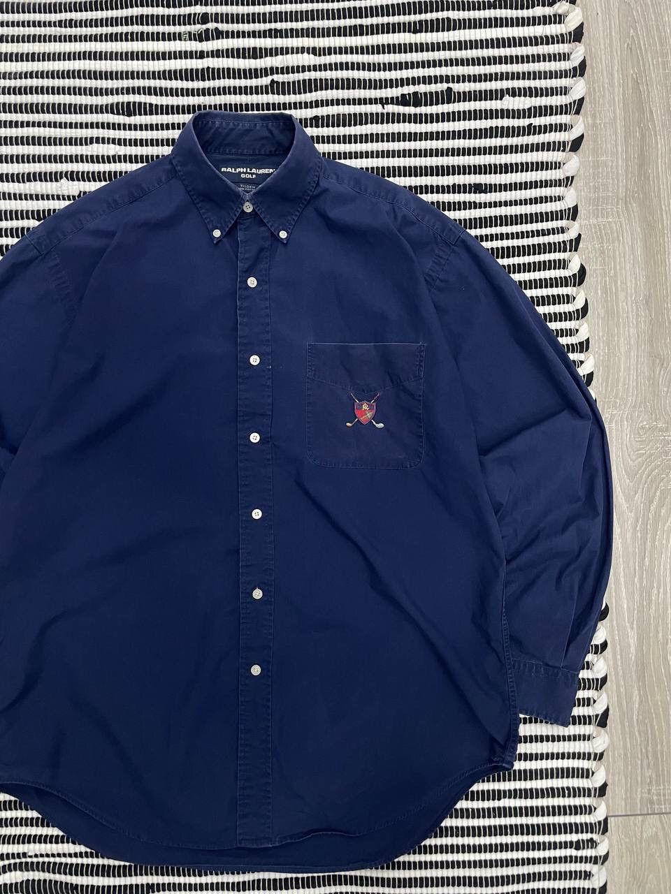 RLX Ralph Lauren × Ralph Lauren × Vintage Vintage Ralph Lauren Golf Button Shirt Y2K Size US M / EU 48-50 / 2 - 4 Thumbnail