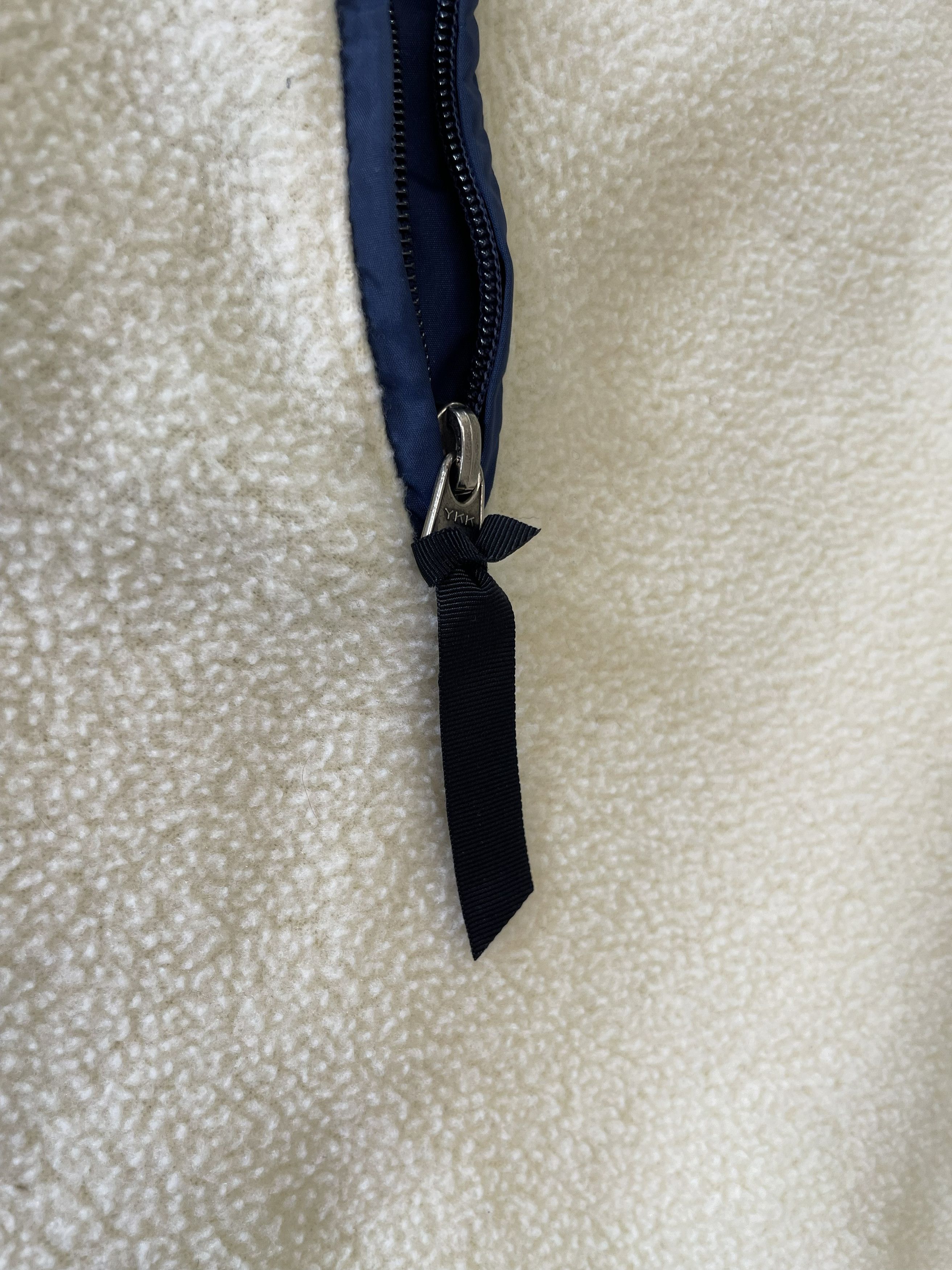 Patagonia 1995 Patagonia Synchilla Full-Zip Fleece - Cream/Navy - L Size US L / EU 52-54 / 3 - 11 Thumbnail