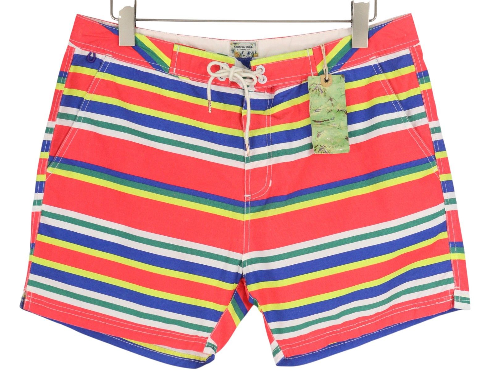 Scotch & Soda XL Colourful Drawstring Waist Mesh Lined 84273 Size US 34 / EU 50 - 1 Thumbnail