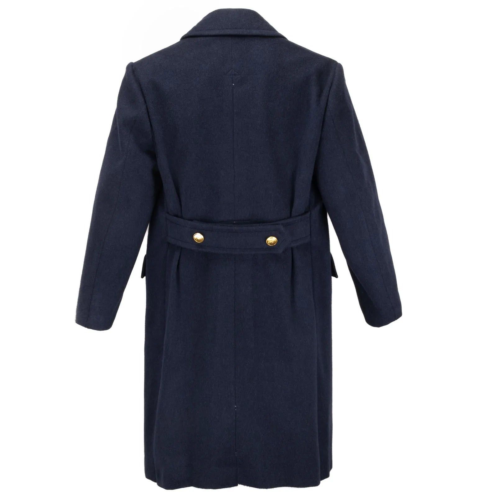 Vintage Aeronautica Militare Officer's Wool Blue Overcoat Size US L / EU 52-54 / 3 - 7 Thumbnail