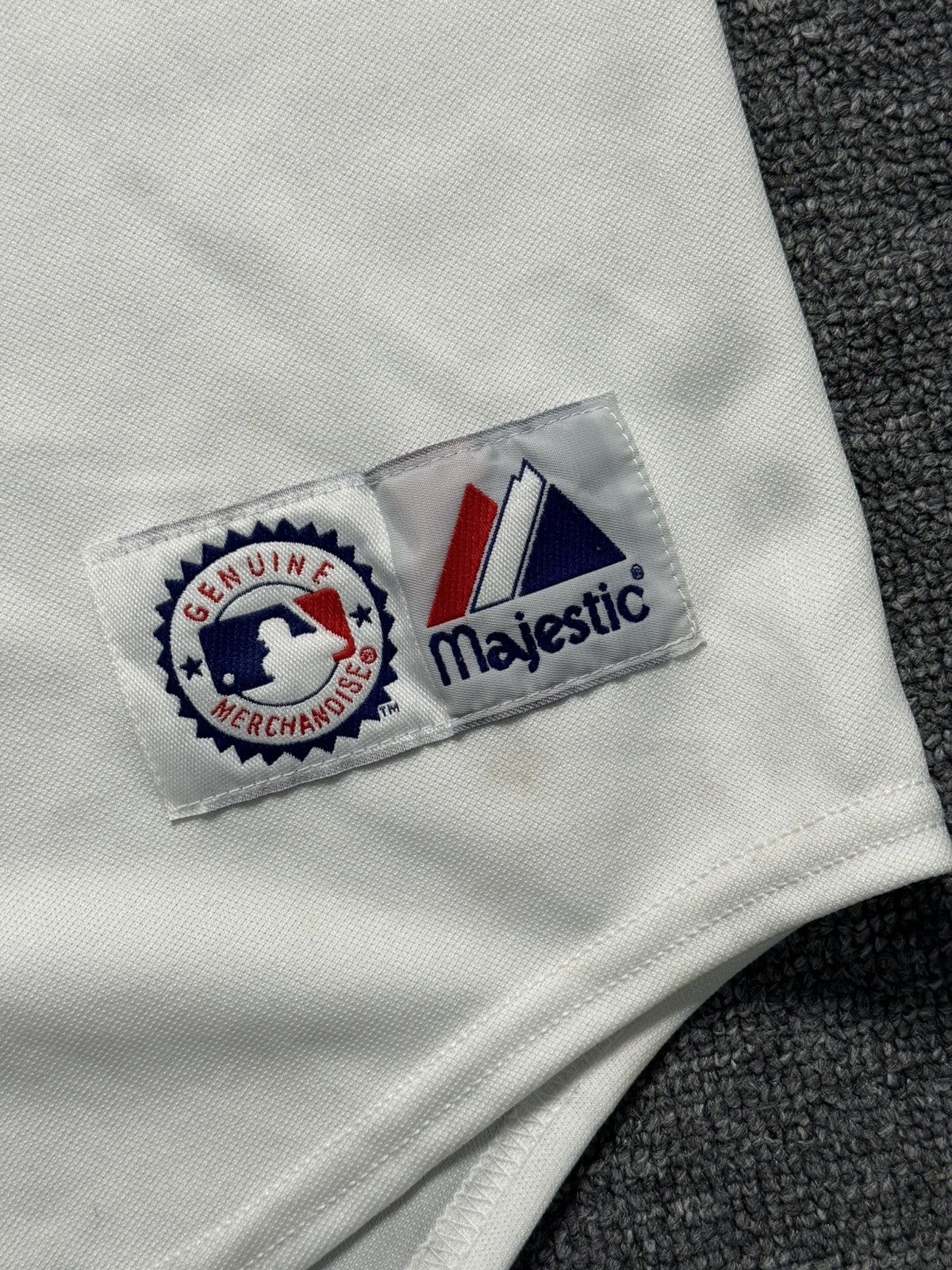 Majestic Majestic MLB Boston Red Sox Jason Bay #44 Jersey Men’s M Size US M / EU 48-50 / 2 - 6 Thumbnail