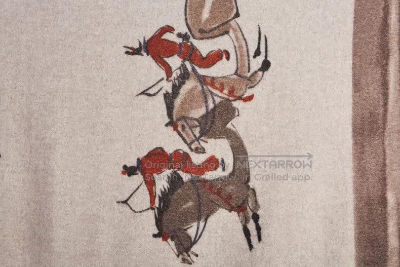 Loro Piana LORO PIANA size 183*135cm Tang Dynasty riding limited editi Size ONE SIZE - 8 Thumbnail