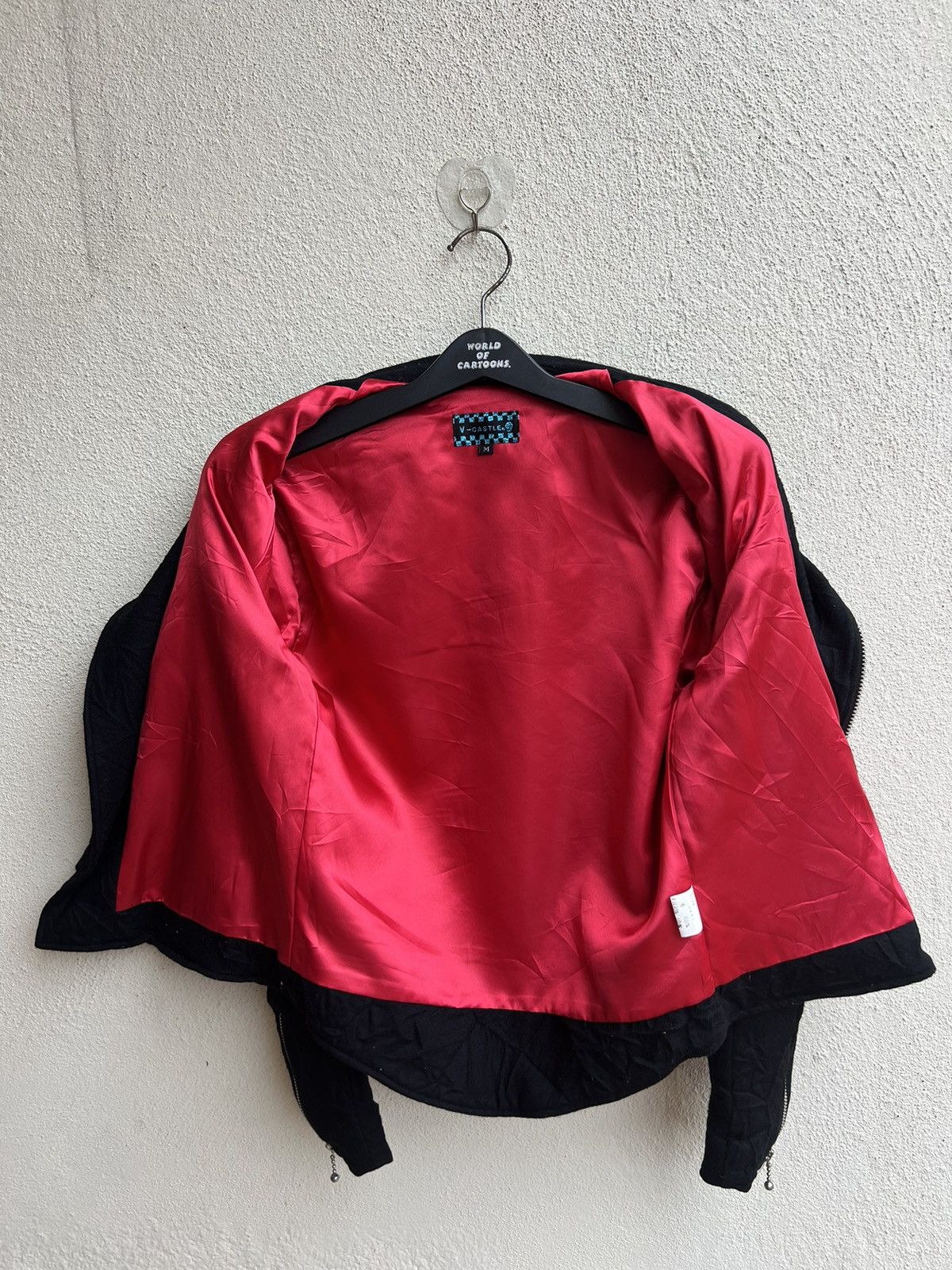Vintage RARE!!! Vintage 90s V-Castle Japan Wool Punk Jacket Size US M / EU 48-50 / 2 - 17 Thumbnail