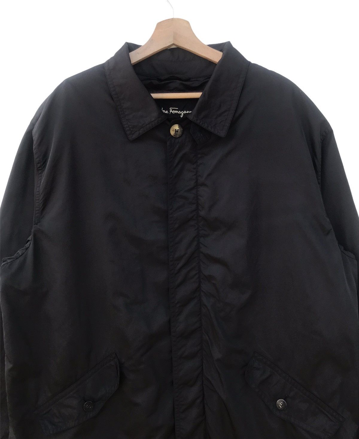Salvatore Ferragamo Salvatore Ferragamo Italy Archival Long Coat Model T7500 Size US L / EU 52-54 / 3 - 5 Thumbnail