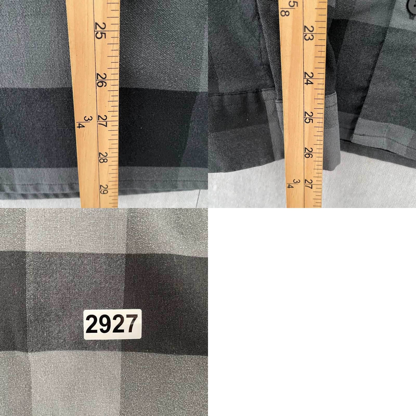 Lululemon Lululemon Masons Peak Flannel Shirt Adult 2XL Black Gray Buffalo Plaid Mens XXL Shirt Men 2XL Flannel Plaid Casual City Outdoor All Seasons Size US XXL / EU 58 / 5 - 8 Thumbnail