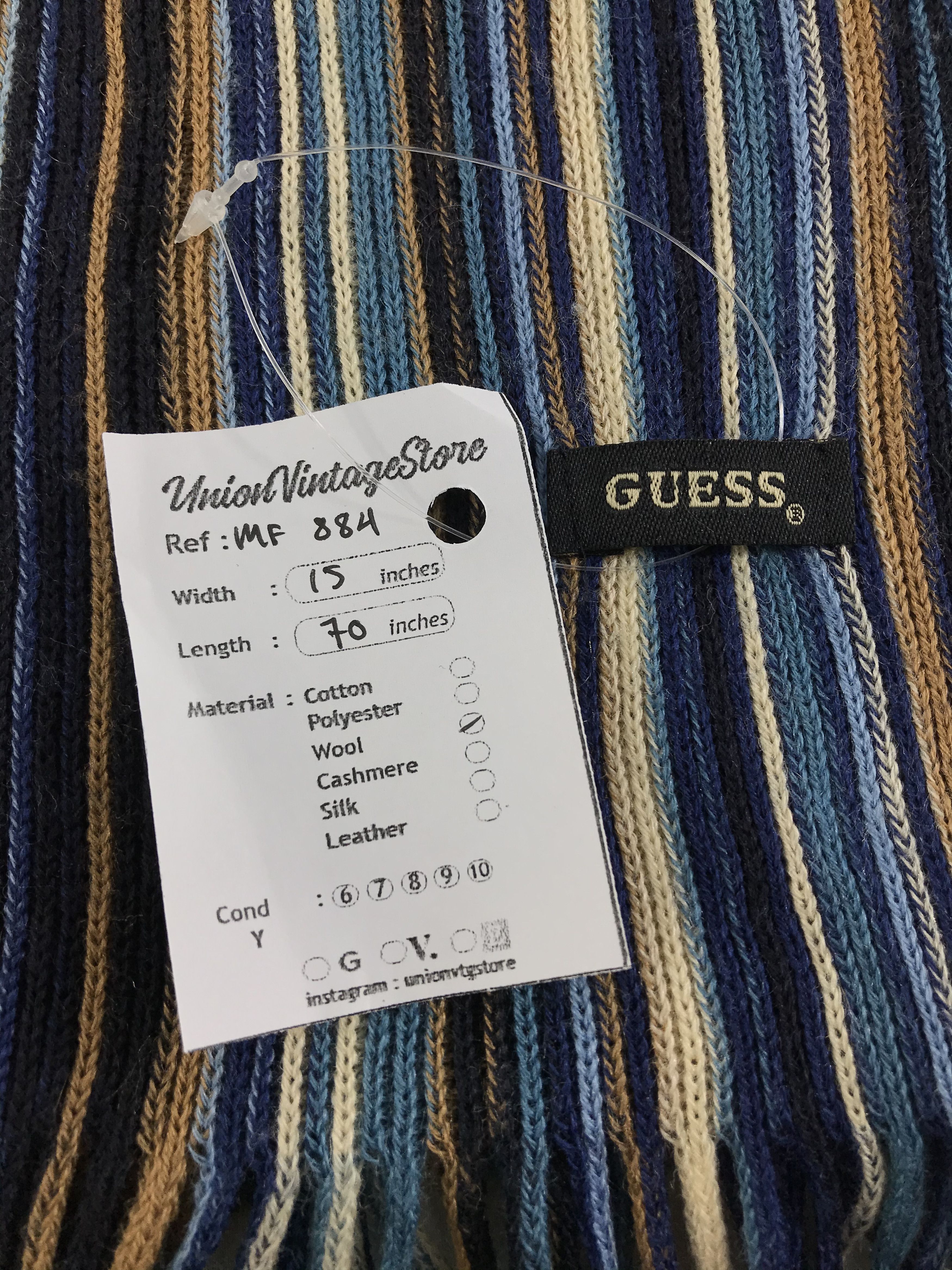 Guess Vintage Guess Scarf/Muffler/Neckwear MF884 Size ONE SIZE - 4 Thumbnail