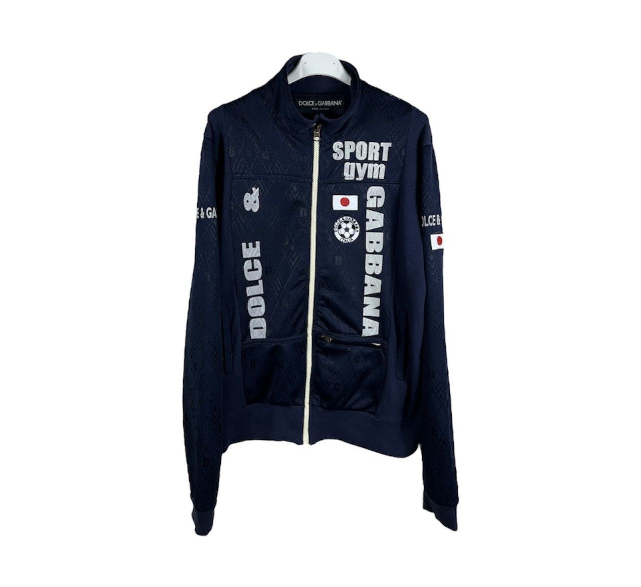 Dolce & Gabbana Vintage Dolce & Gabbana y2k track zip sweatshirt Japan sport Size US M / EU 48-50 / 2 - 1 Thumbnail