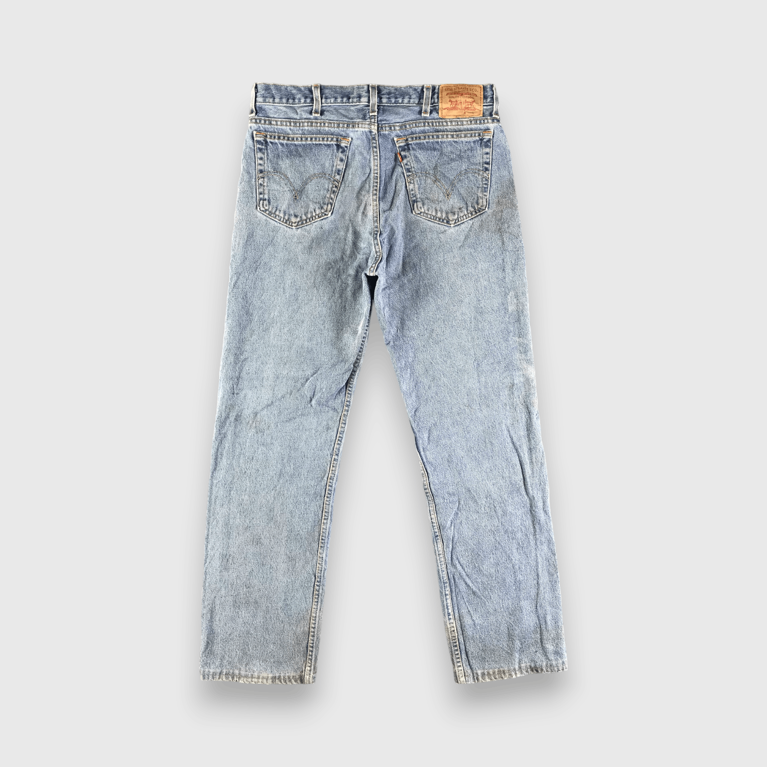 Levi's Vintage Blue Wash Levis 516 Jeans-J4183 Size US 35 - 2 Thumbnail