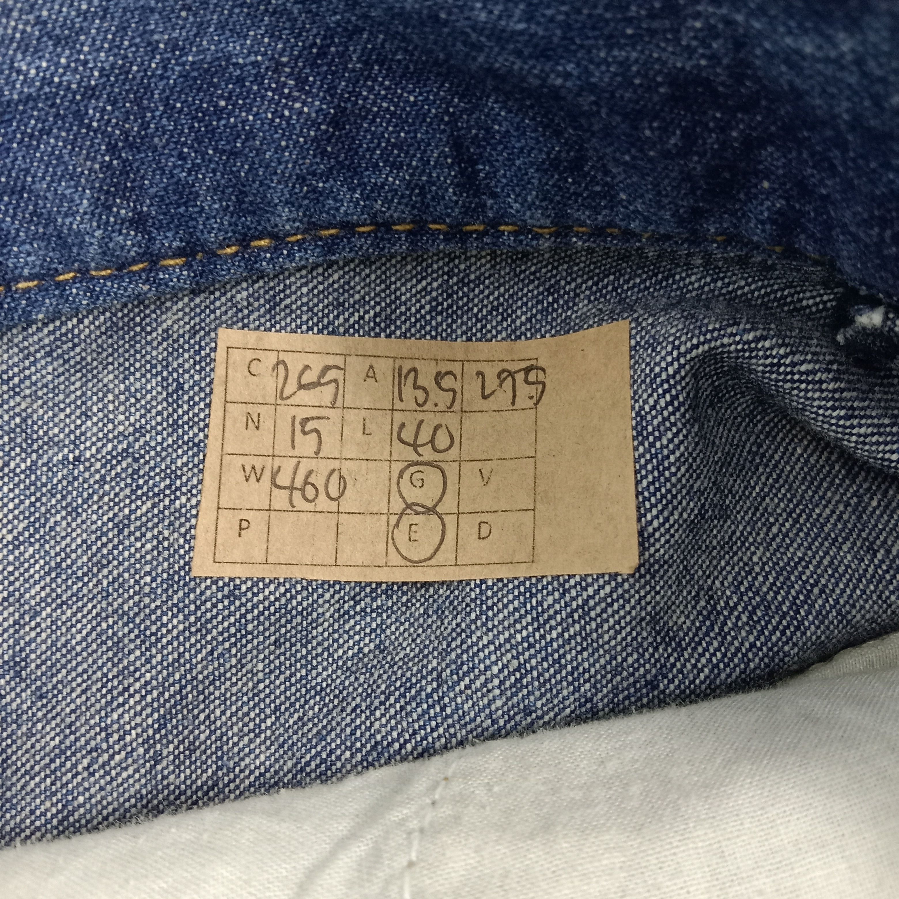 mercibeaucoup Mercibeaucoup by Issey Miyake Rare Denim Pants C265N15 Size US 27 - 19 Thumbnail