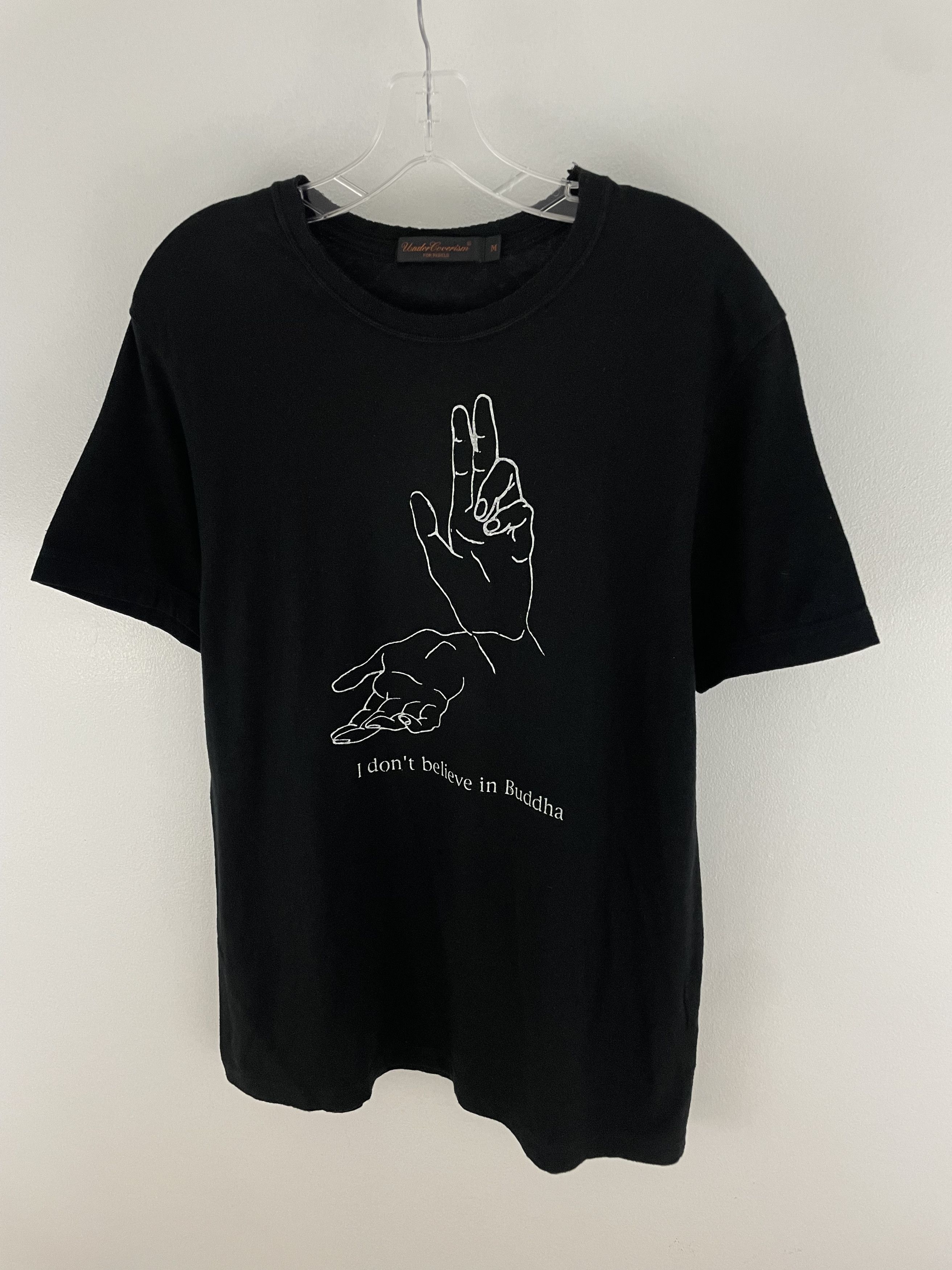 Undercover AW03 Paper Doll I Don't Believe In Buddha T-Shirt Size US M / EU 48-50 / 2 - 2 Thumbnail