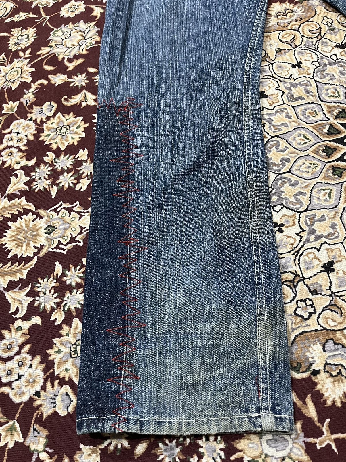 Swagger Swagger Japanese Brand Patchwork Denim Size US 34 / EU 50 - 10 Thumbnail