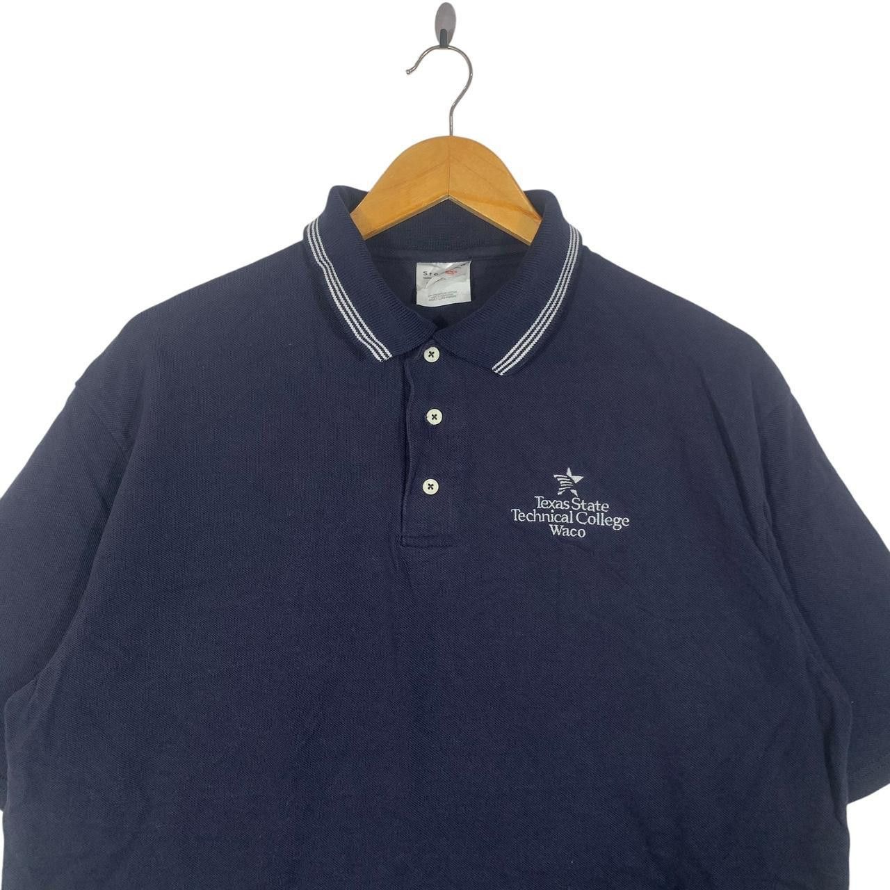 Vintage Vintage TEXAS STATE TECHNICAL COLLEGE Waco Polo Tee Shirt Size US L / EU 52-54 / 3 - 2 Thumbnail