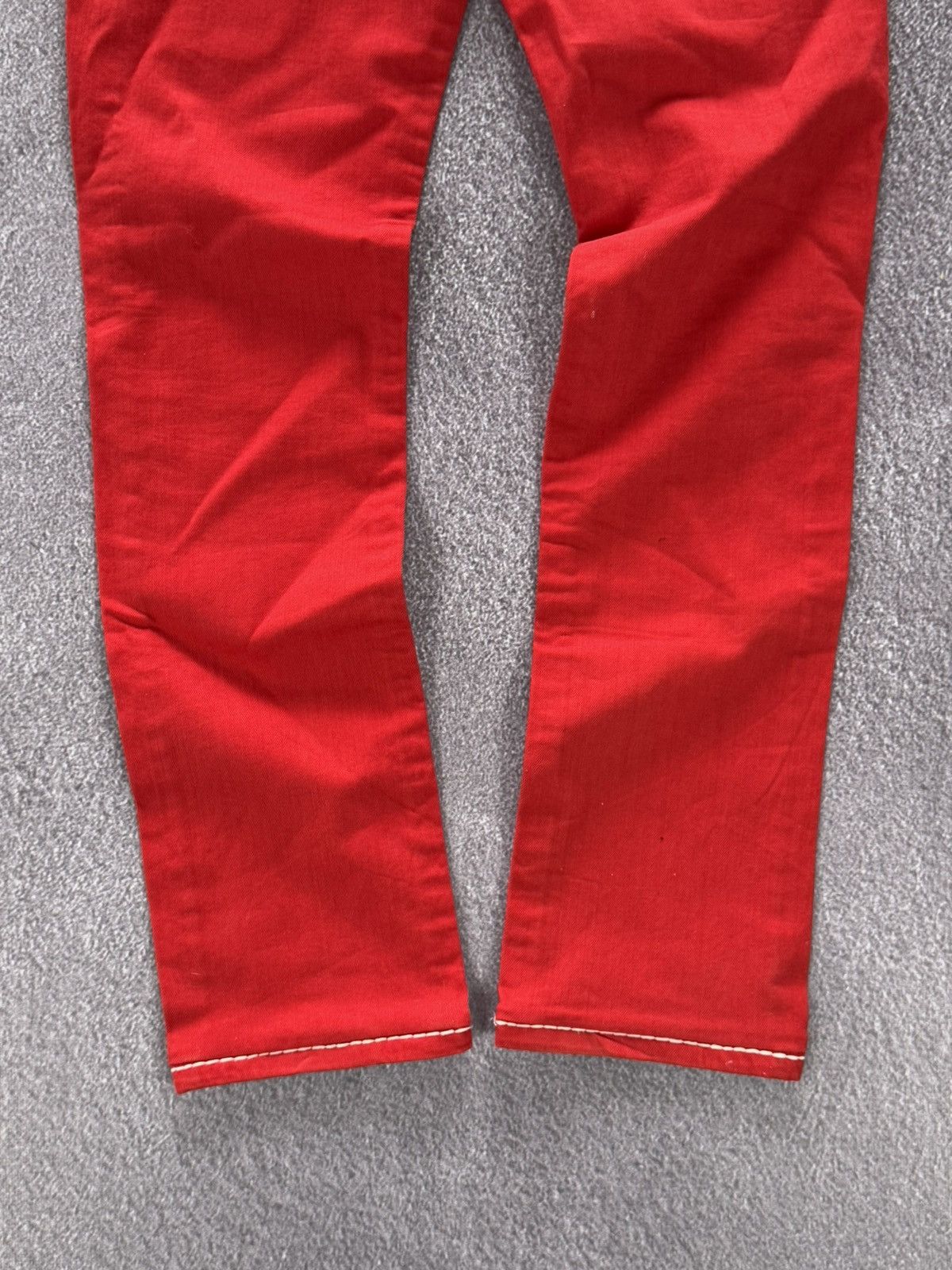 True Religion True Religion Vintage Red Denim Jeans Size 28" / US 6 / IT 42 - 9 Thumbnail