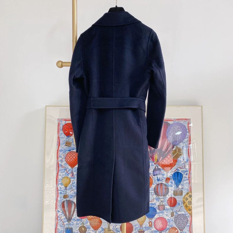 Max Mara Max Mara Blue cashmere coat Size S / US 4 / IT 40 - 2 Thumbnail