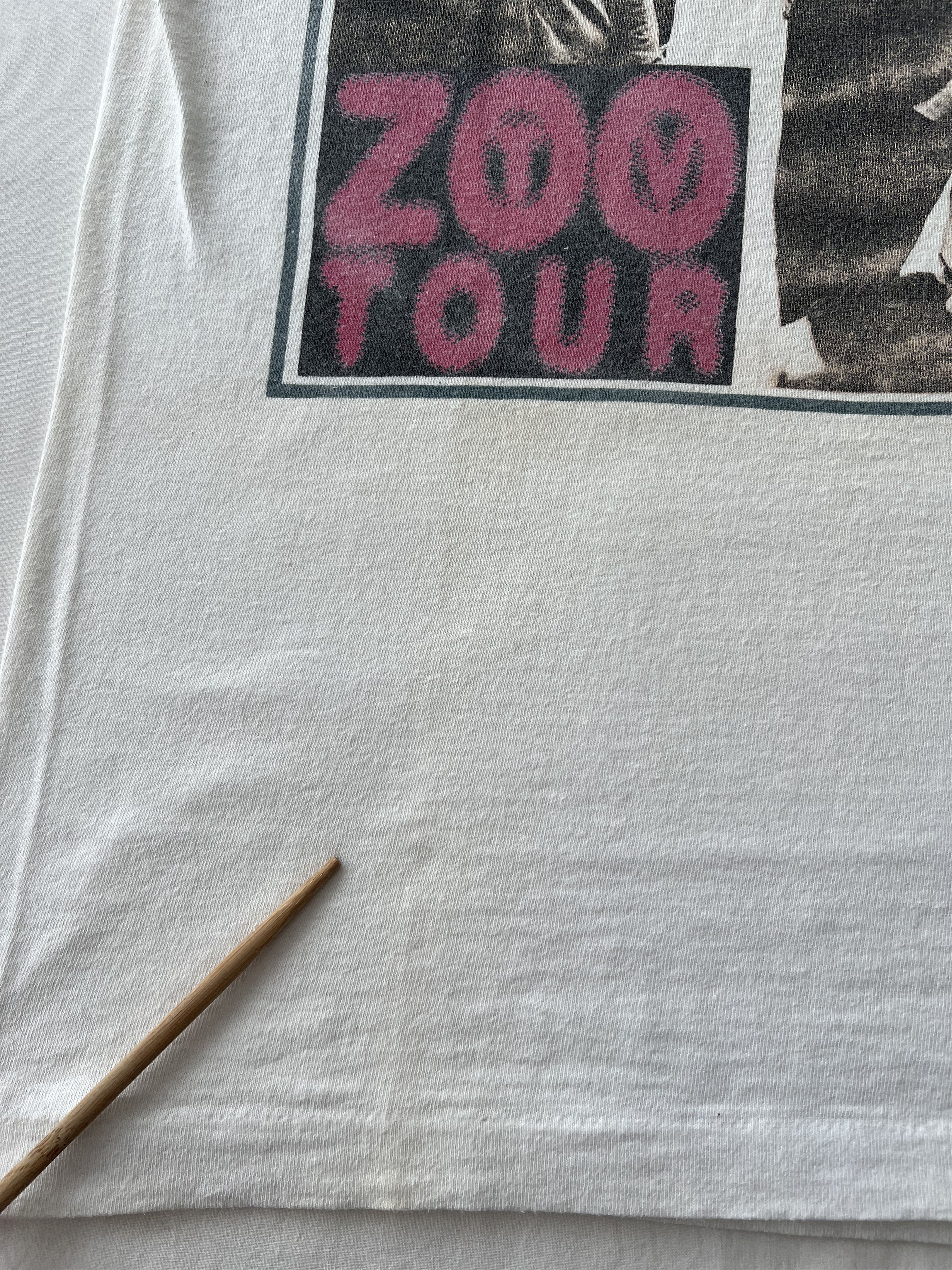 Band Tees Vintage 1992 U2 Zoo Tour White T-shirt Size US L / EU 52-54 / 3 - 7 Thumbnail
