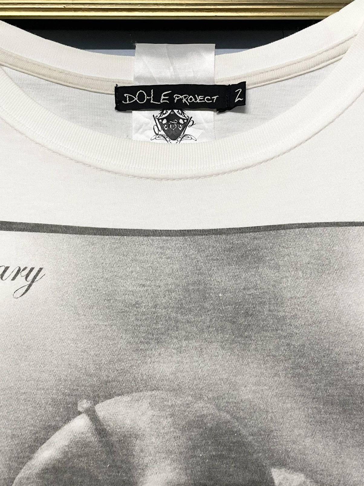 Japanese Brand Vintage 1990s Japan Designer Dole Project-Missionary Art Tee Size US S / EU 44-46 / 1 - 9 Thumbnail