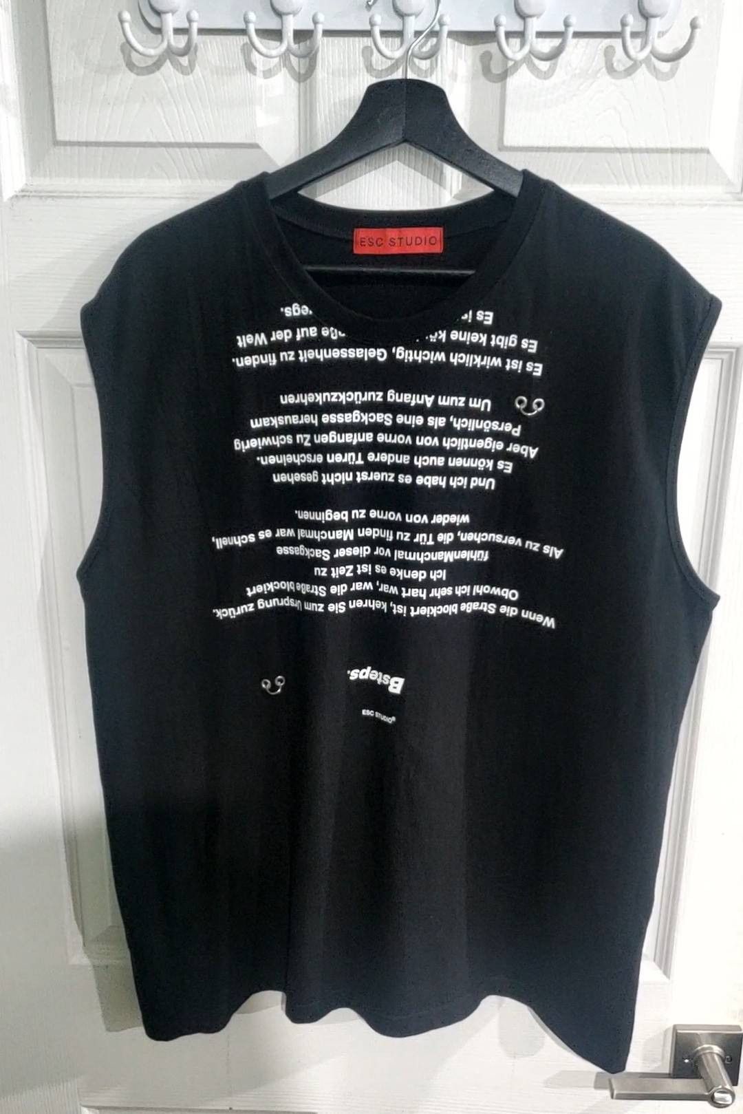 Japanese Brand ESC STUDIO Pierced Tank Top Size US L / EU 52-54 / 3 - 1 Thumbnail