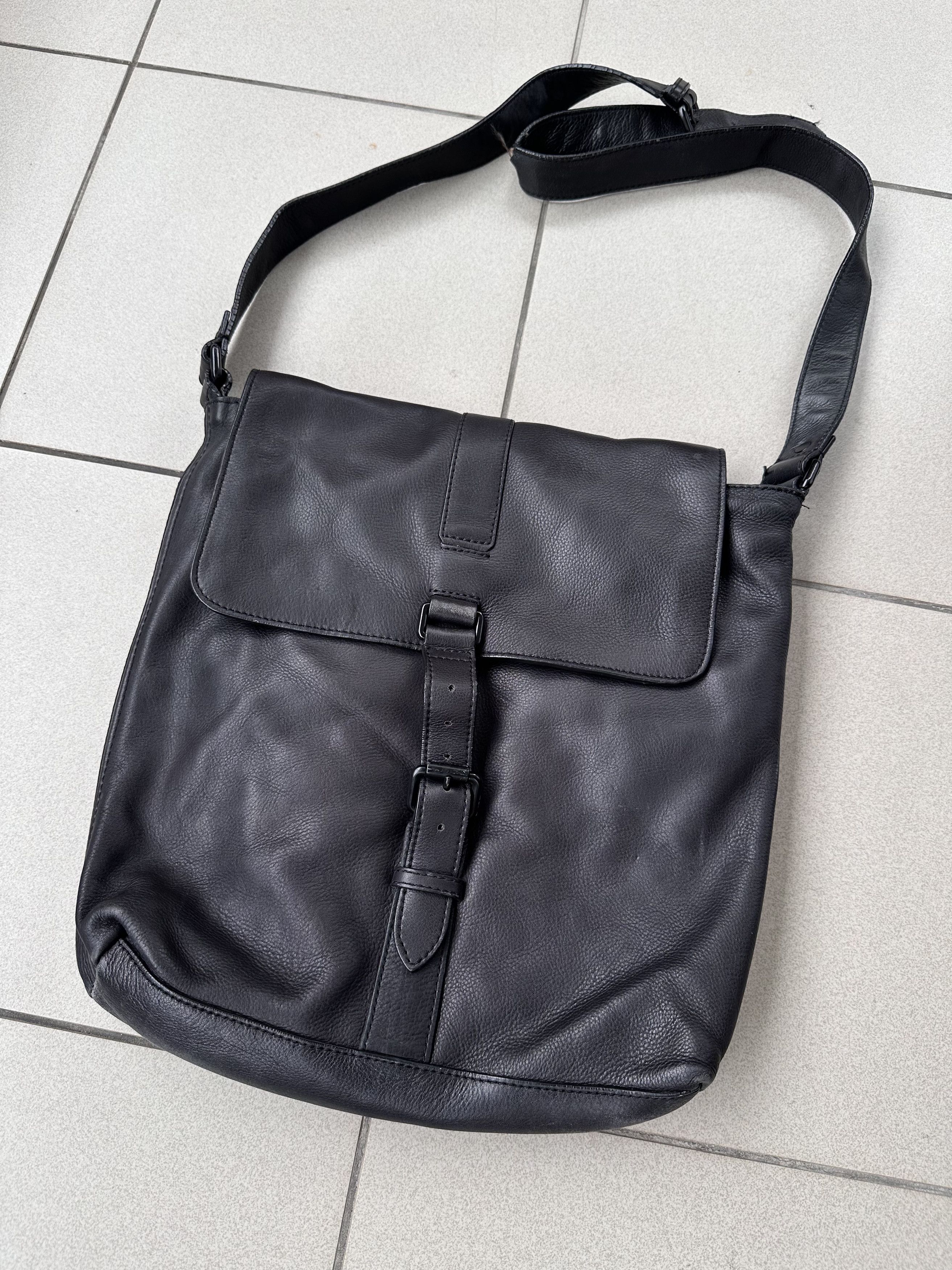 Allsaints All Saints lamb leather men bag Spitalfields Size ONE SIZE - 2 Thumbnail