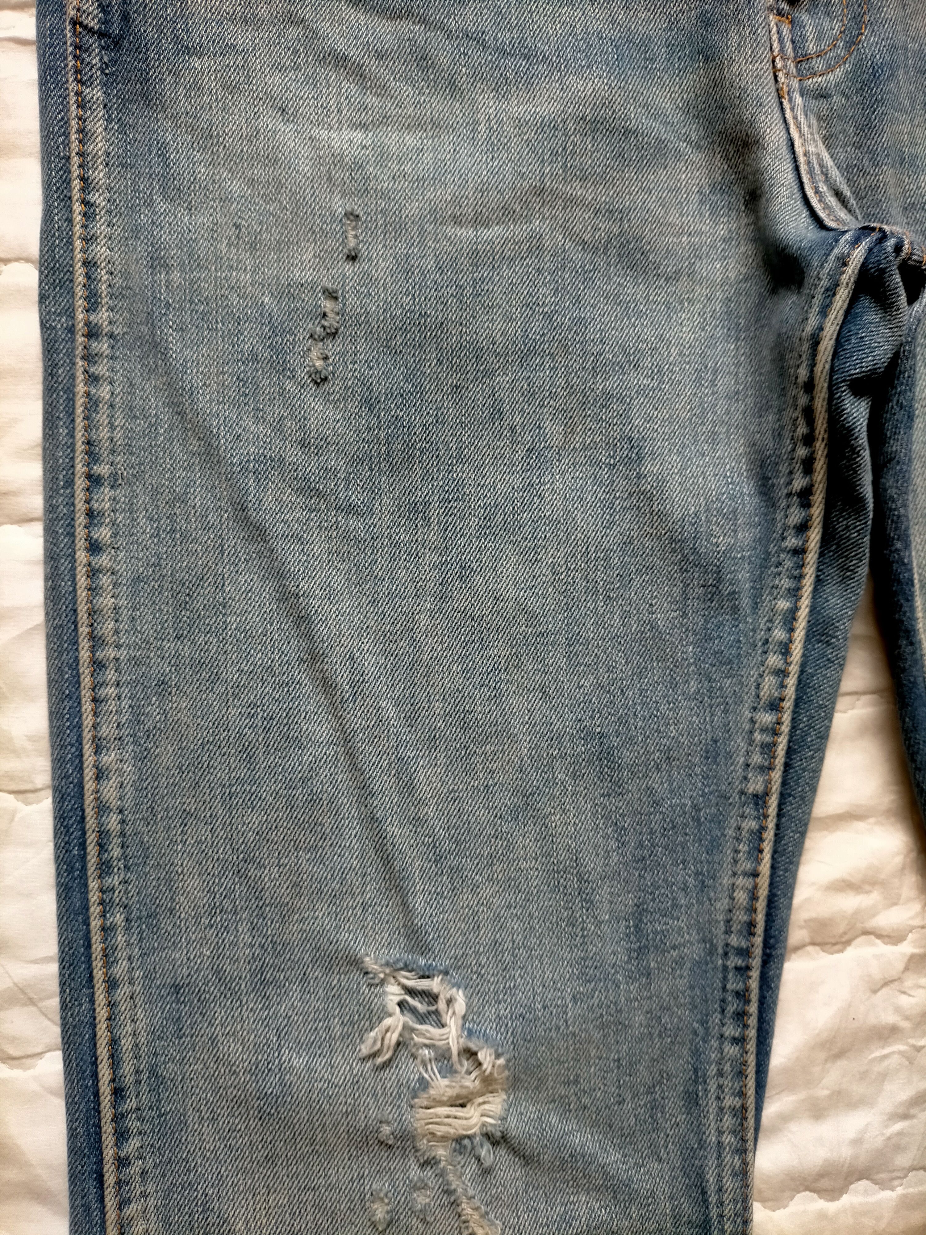 Levi's Vintage Clothing Vintage Levis 606 Big E Skinny Ramones Jeans Size US 32 / EU 48 - 7 Thumbnail