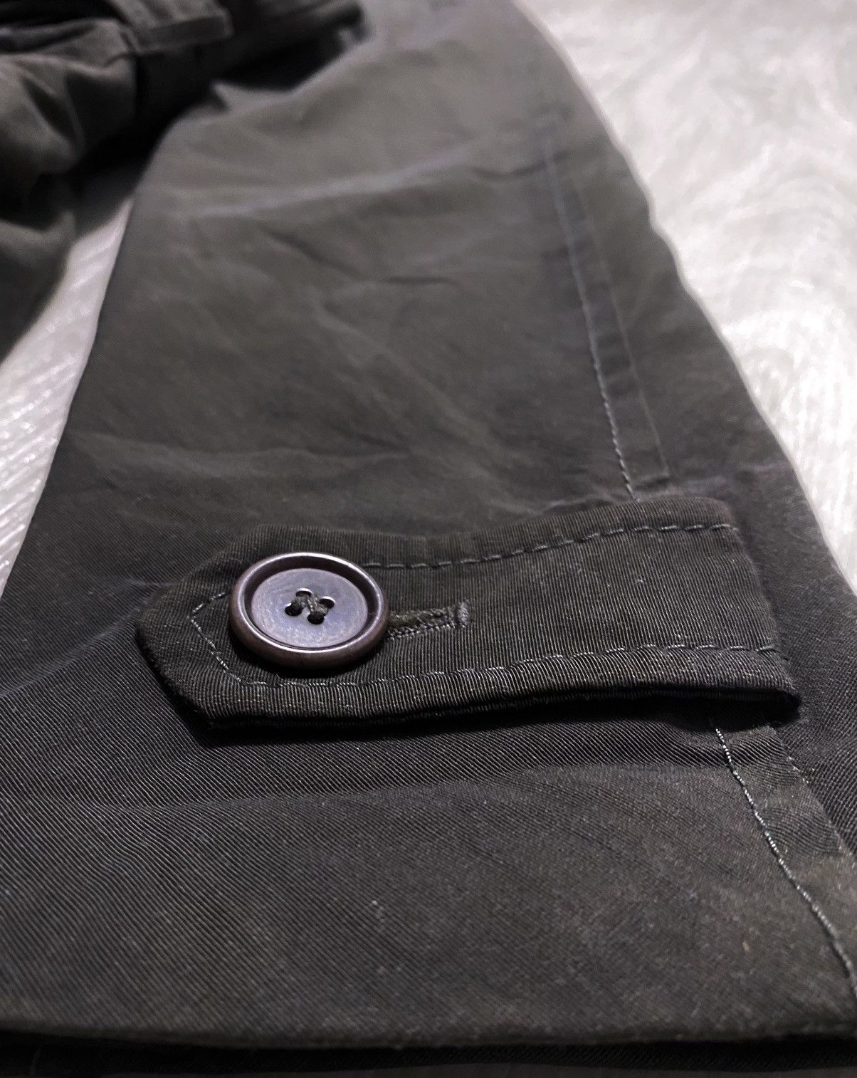 Aspesi Alberto Aspesi Thermore Insulated Khaki Green Trench Coat Size M / US 6-8 / IT 42-44 - 23 Thumbnail